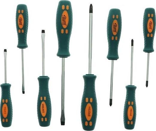 Набор отверток Sturm 1040-01-SS8 8 шт, crv - изображение 2
