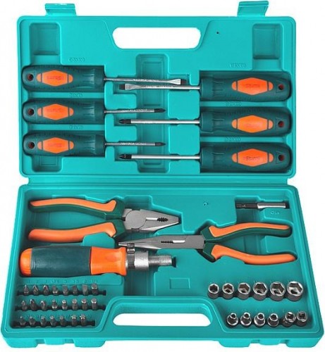 Набор отверток Sturm 1040-02-SS7 45 предметов, crv, пластиковый кейс