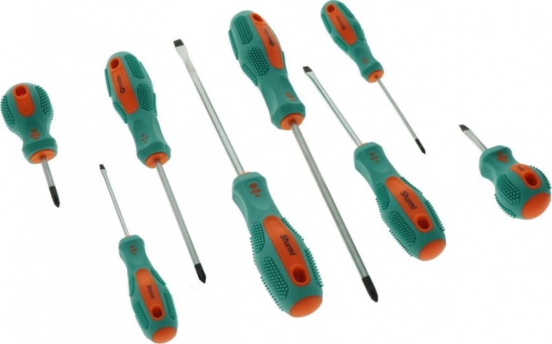 Набор отверток Sturm 1040-03-BS8 8 шт, crv - изображение 2