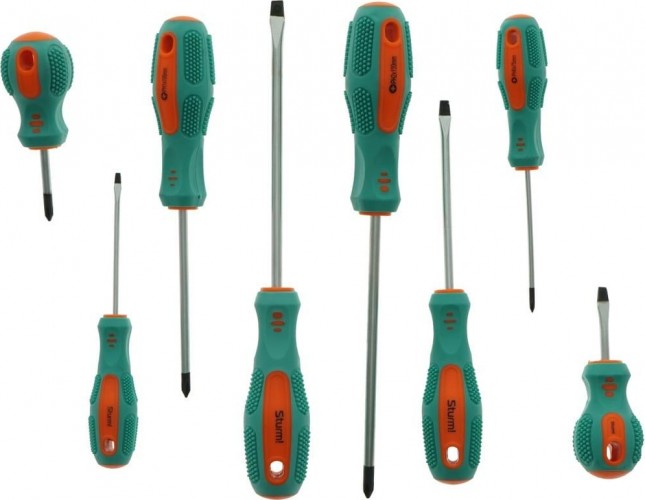 Набор отверток Sturm 1040-03-BS8 8 шт, crv