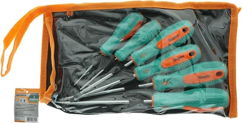 Набор отверток Sturm 1040-03-BS6 6 шт, crv - изображение 5