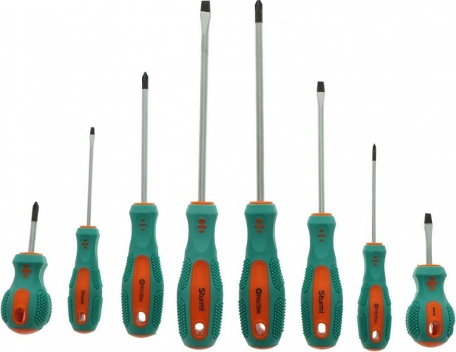 Набор отверток Sturm 1040-03-BS8 8 шт, crv - изображение 4