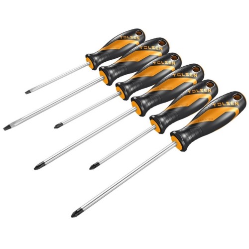 Набор отверток TOLSEN TT20014 "GRIPro", 6 пр.