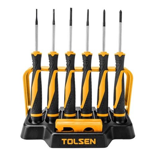 Набор отверток TOLSEN TT20193 "GRIPro" прецизионных 8 пр. TT20193