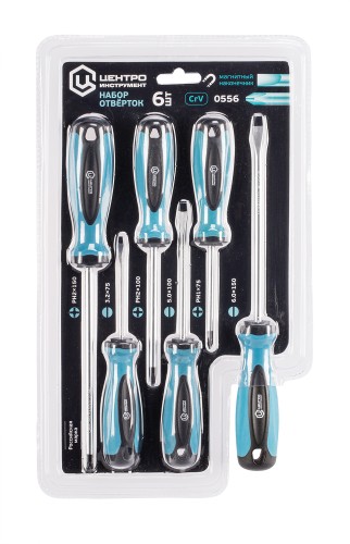 Набор отверток ЦЕНТРОИНСТРУМЕНТ 0556ЦИ 0556