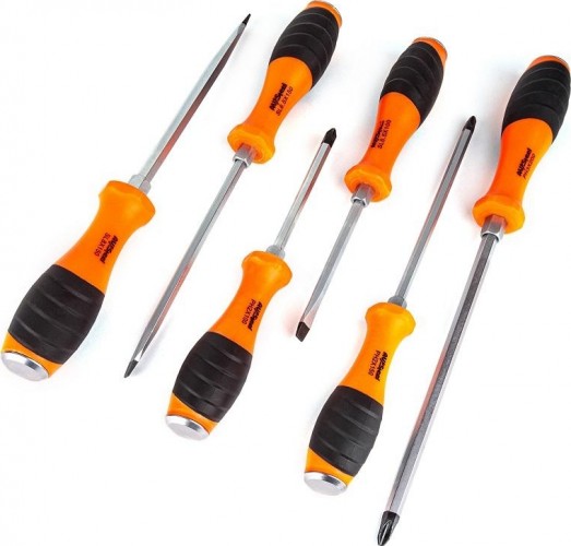 Набор отверток ударных AV Steel AV-492106 6 предметов