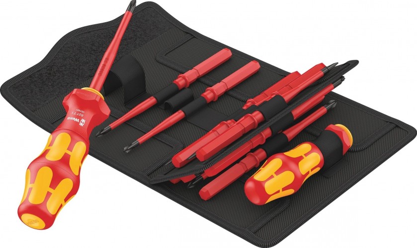 Набор отверток WERA 05057484001 kraftform kompakt turbo i 1 vde сменных диэлектрич WE-057484