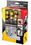 Набор отверток WERA Kraftform Plus Серия 900   932 S/6 SATZ 6TLG.   WE-018283 WE-018283