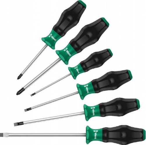 Набор отверток WERA Kraftform Comfort 1334/6 SATZ 6TLG / 6 PCS   WE-031551 WE-031551