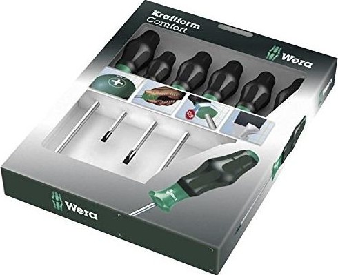 Набор отверток WERA Kraftform Comfort 1334/1355/6 SATZ 6TLG / 6 PCS   WE-031552 WE-031552