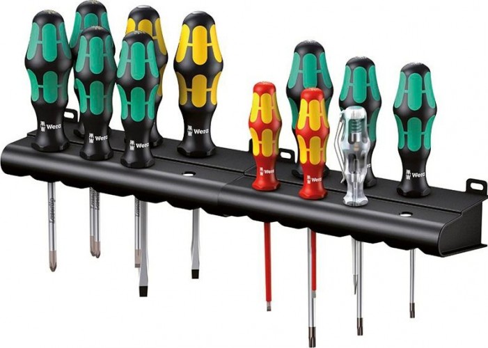 Набор отверток WERA Kraftform Plus "Kraftform12 XXL Set TORX® + 2 Rack WE-051011 WE-051011 - изображение 2
