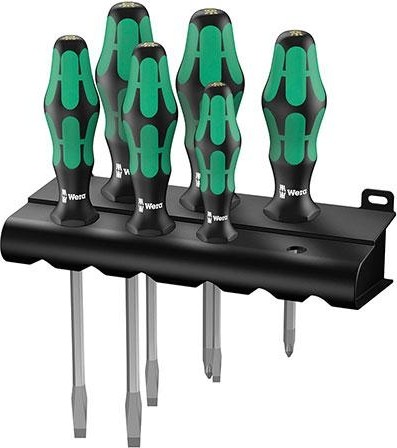 Набор отверток WERA Kraftform Plus Серия 300   334/355/6 SATZ 6TLG.   WE-105656 WE-105656 - изображение 4