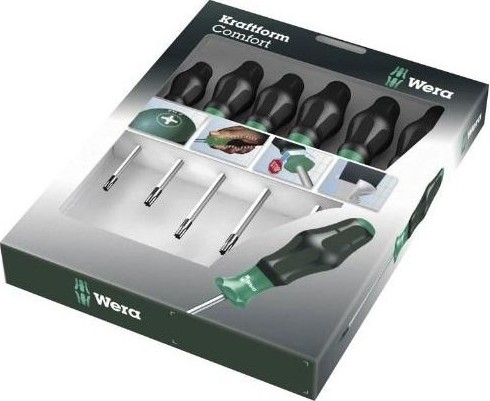 Набор отверток WERA Kraftform Comfort 1367/6 SATZ 6TLG / 6 PCS   WE-031554 WE-031554