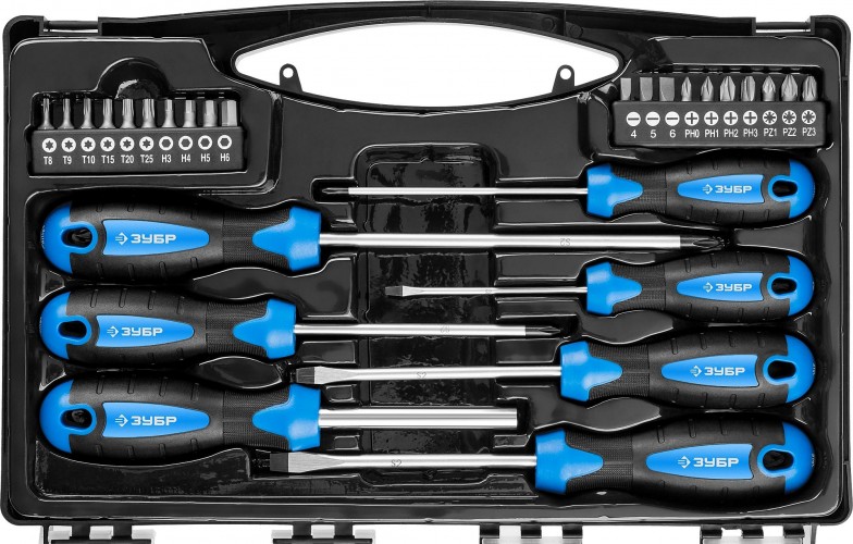 Набор отверток ЗУБР Профессионал-28 28 шт. 25240_z01