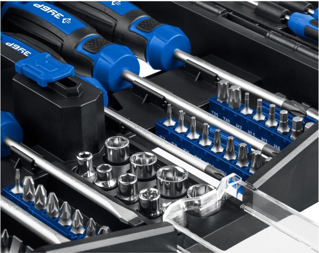 Набор отверток ЗУБР Профессионал-63 с насадками 63 шт. 25243 - изображение 4