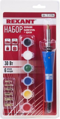 Набор паяльник - выжигатель REXANT 12-0186 - изображение 3