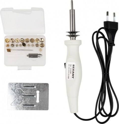 Набор паяльник - выжигатель REXANT 12-0187