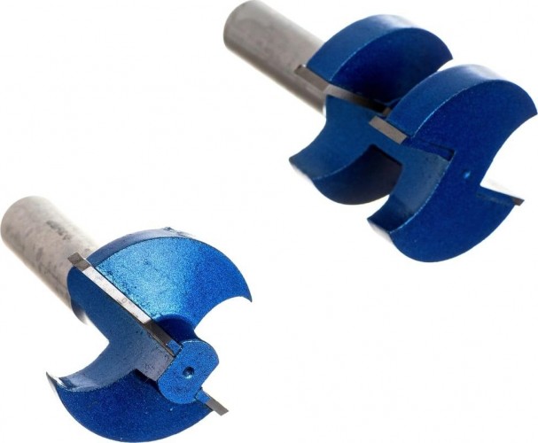 Набор пазо-шиповых фрез ЗУБР ПРОФЕССИОНАЛ 38.1x28,6мм, хвостовик 12мм, 28731-38.1-H2 - изображение 3