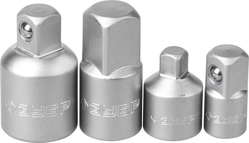 Набор переходников ЗУБР 27710-H4 4 предмета