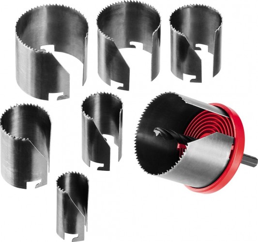 Набор пильных венцов ЗУБР 50-56-63х42 мм МАСТЕР   7 полотен 29593-H7-42