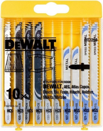 Набор пилок  DeWALT DT2294 10 шт
