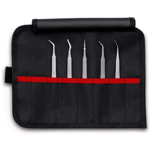Набор пинцетов KNIPEX KN-920003 прецизионных SMD для микроэлектроники, 5 предм.