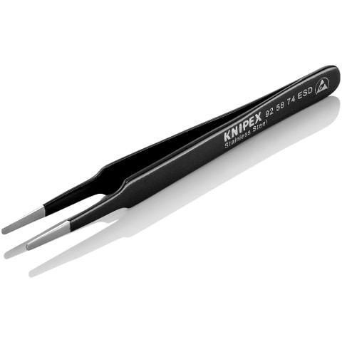 Набор пинцетов KNIPEX KN-920001ESD универсальных ESD, 5 пр. - изображение 2
