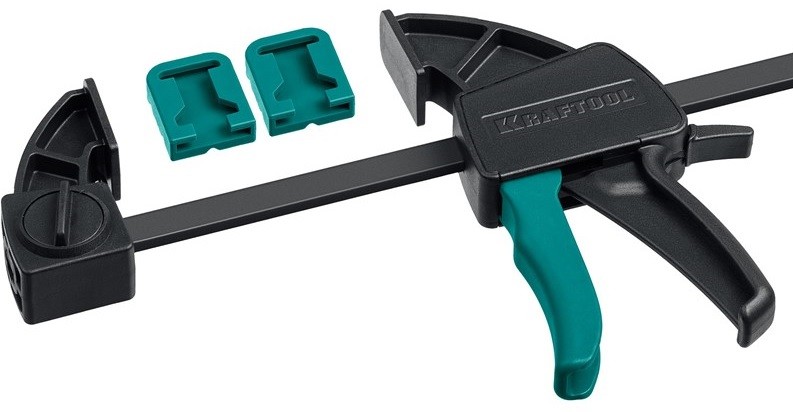 Набор пистолетных струбцин KRAFTOOL 32225-H2 2 шт. - изображение 2