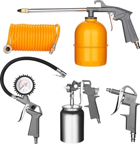 Набор пневмоинструмента DEKO DKSG05-1 5 предметов 018-0909-1