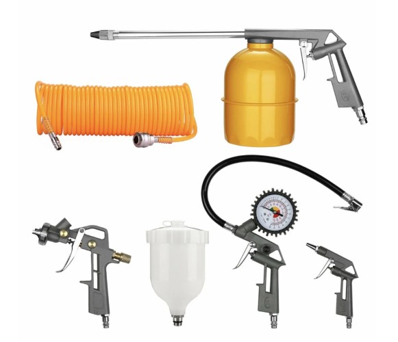 Набор пневмоинструмента DEKO RDKSG05-10 5 пр. 083-3010