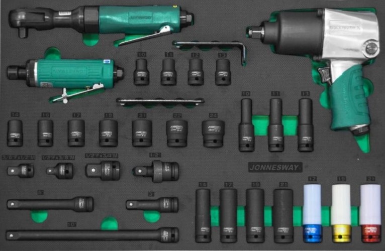 Набор пневмоинструмента JONNESWAY JA-C231SV 31 предмет 49274 049274