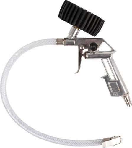 Набор пневмоинструмента QUATTRO ELEMENTI  3 шт, шланг 5м, пистолеты для накачки шин и обдувочный 772-128 - изображение 2