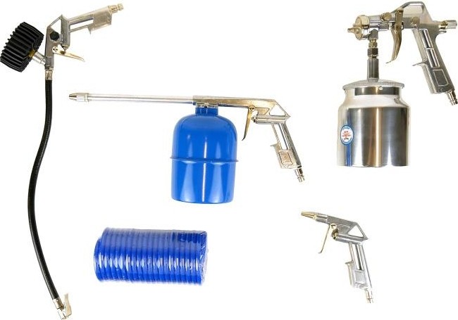 Набор пневмоинструмента СОЮЗ ВКС-9316-98 5 предметов, нижний бачок