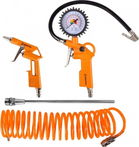 Набор пневмоинструмента ВИХРЬ НП-4 74/3/17