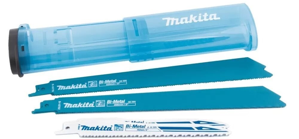 Набор полотен для сабельных пил MAKITA B-44448 по металлу 6 шт. (универсальнаях2, металлх4)