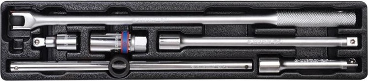 Набор принадлежностей для торцевых головок KING TONY 6 предметов ложемент 9-4116FR 9-4116FR