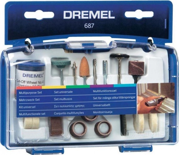 Набор принадлежностей DREMEL 687 универсальный (52 предмета) 26150687JA