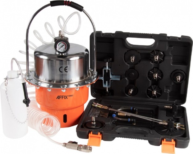 Набор приспособлений AFFIX AF10240005 замены тормозной жидкости, 5л