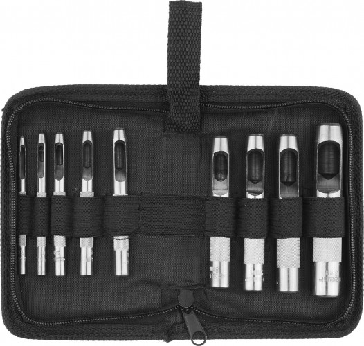 Набор пробойников для кожи ЗУБР МАСТЕР 3-12,5 мм, 6 шт 22949-H6