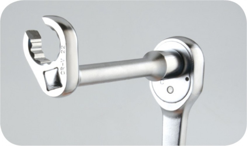 Набор разрезных ключей KING TONY 1E10MR 3/8" (воронья лапка), 10-19 мм, 10 предметов - изображение 2