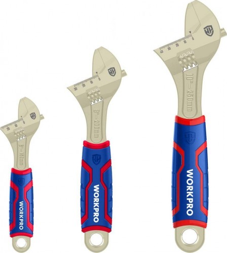 Набор разводных ключей WORKPRO WP202515 3шт.