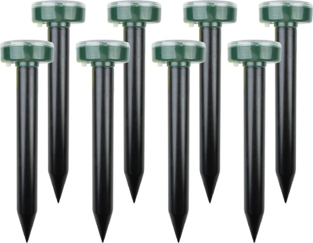 Набор REXANT 71-0107 ультразвуковых отпугивателей кротов(R-20м x8)