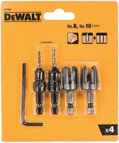 Набор резаков с зенкерами для пробок DeWALT 5 шт DT7620-XJ