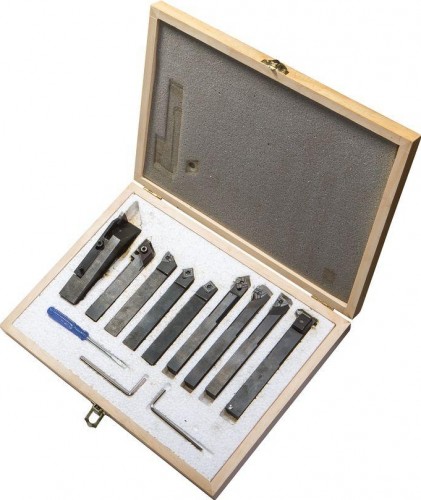 Набор резцов JET PN-121280 9 шт, 12х12 мм, Т15К6 RN121280