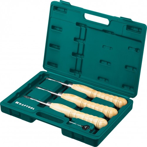 Набор резцов KRAFTOOL Precision-3 твердосплав, 3шт. 18369 - изображение 2