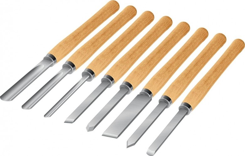 Набор резцов по дереву STAYER Wood Master 8шт 1836