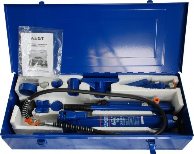 Набор рихтовочного оборудования AE&T Т03010 усилие 10 тонн T03010