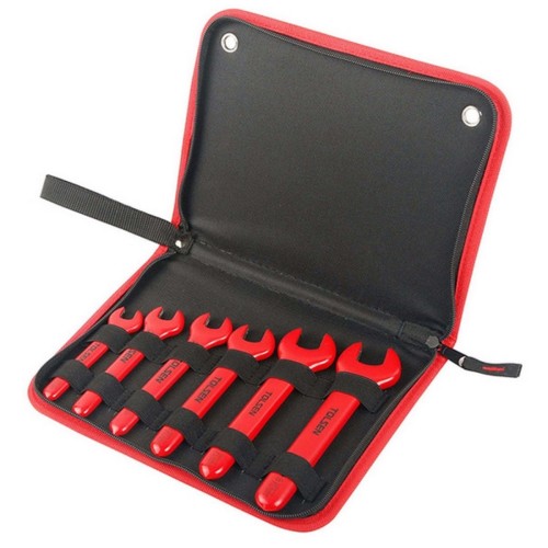 Набор рожковых диэлектрических ключей TOLSEN TTV83606 10-19 мм, 6 пр. в футляре на молнии