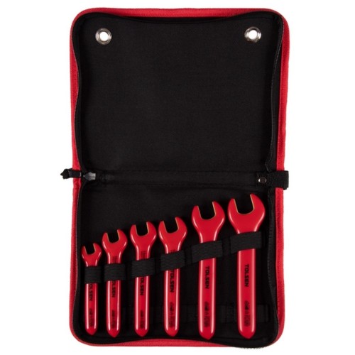 Набор рожковых диэлектрических ключей TOLSEN TTV83606 10-19 мм, 6 пр. в футляре на молнии - изображение 2