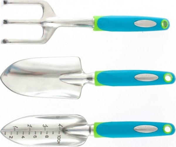 Набор садового инструмента. PALISAD алюминиевый цельнолитой, 3 предмета, Luxe 62902 - изображение 2